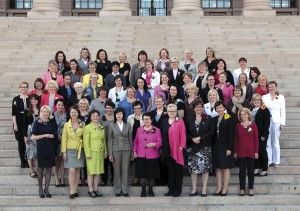 Kvinnorna i riksdagen 2012